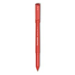 Paper Mate Write Bros. Ballpoint Pen, Stick, Bold 1.2 Mm, Red Ink, Red Barrel, Dozen