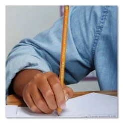 Paper Mate EverStrong #2 Pencils, HB (#2), Black Lead, Gold Barrel, Dozen -Bostitch Shop 691200