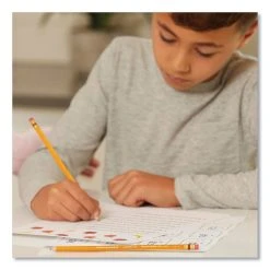 Paper Mate EverStrong #2 Pencils, HB (#2), Black Lead, Gold Barrel, Dozen -Bostitch Shop 691205