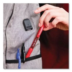 Paper Mate Profile Ballpoint Pen, Retractable, Medium 1 Mm, Black Ink, Translucent Black Barrel, Dozen -Bostitch Shop 691329