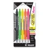 Pilot G2 Neon Gel Pen, Retractable, Fine 0.7 Mm, Assorted Neon Ink And Barrel Colors, 5/Pack -Bostitch Shop 700935