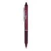 Pilot FriXion Clicker Erasable Gel Pen, Retractable, Fine 0.7 Mm, Burgundy Ink, Burgundy Barrel, Dozen 1 Pilot FriXion Clicker Erasable Gel Pen, Retractable, Fine 0.7 Mm, Burgundy Ink, Burgundy Barrel, Dozen -Bostitch Shop 700936