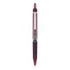 Pilot Precise V5RT Roller Ball Pen, Retractable, Extra-Fine 0.5 Mm, Burgundy Ink, Burgundy/Silver Barrel, Dozen -Bostitch Shop 700937
