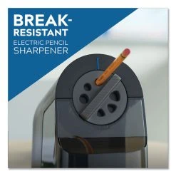 X-ACTO® Model 1670 School Pro Classroom Electric Pencil Sharpener, AC-Powered, 4 X 7.5 X 7.5, Black/Gray/Smoke -Bostitch Shop 701667