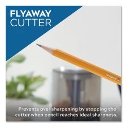 X-ACTO® Model 1799 Powerhouse Office Electric Pencil Sharpener, AC-Powered, 3 X 3 X 7, Black/Silver/Smoke -Bostitch Shop 701682