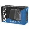 X-ACTO® Model 19501 Mighty Mite Home Office Electric Pencil Sharpener, AC-Powered, 3.5 X 5.5 X 4.5, Black/Gray/Smoke 2 X-ACTO® Model 19501 Mighty Mite Home Office Electric Pencil Sharpener, AC-Powered, 3.5 X 5.5 X 4.5, Black/Gray/Smoke -Bostitch Shop 701694