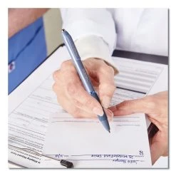 Sharpie® S-Gel™ S-Gel Fashion Barrel Gel Pen, Retractable, Medium 0.7 Mm, Black Ink, Frost Blue Barrel, Dozen -Bostitch Shop 710547