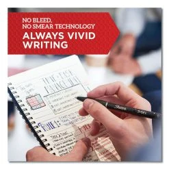 Sharpie® S-Gel™ S-Gel High-Performance Gel Pen, Retractable, Bold 1 Mm, Blue Ink, Black Barrel, Dozen -Bostitch Shop 710556