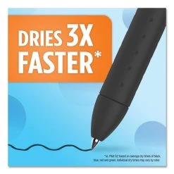 Paper Mate InkJoy Gel Pen, Retractable, Medium 0.7 Mm, Black Ink, Black Barrel, Dozen 21 Paper Mate InkJoy Gel Pen, Retractable, Medium 0.7 Mm, Black Ink, Black Barrel, Dozen -Bostitch Shop 715283
