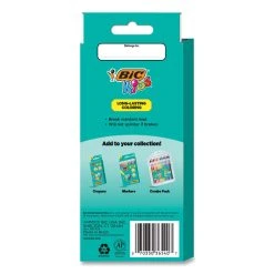Bic Kids Coloring Pencils, 0.7 Mm, HB2 (#2), Assorted Lead, Assorted Barrel Colors, 24/Pack -Bostitch Shop 716217