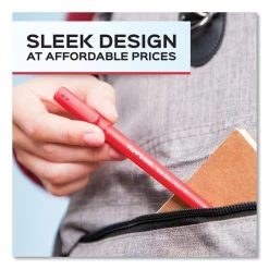 Paper Mate Write Bros. Ballpoint Pen, Stick, Bold 1.2 Mm, Blue Ink, Blue Barrel, Dozen -Bostitch Shop 716253