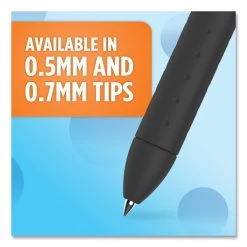 Paper Mate InkJoy Gel Pen, Stick, Medium 0.7 Mm, Black Ink, Black Barrel, Dozen 13 Paper Mate InkJoy Gel Pen, Stick, Medium 0.7 Mm, Black Ink, Black Barrel, Dozen -Bostitch Shop 716306