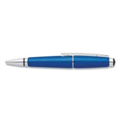 Cross® Edge Gel Pen, Retractable, Medium 0.7 Mm, Black Ink, Blue Barrel -Bostitch Shop 725203