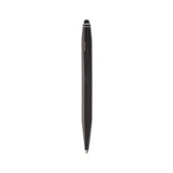 Cross® Tech 2 Ballpoint Pen/Stylus, Retractable, Medium 0.7 Mm, Black Ink, Black Barrel