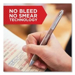 Sharpie® S-Gel™ S-Gel Premium Metal Barrel Gel Pen, Retractable, Medium 0.7 Mm, Blue Ink, Gun Metal Gray Barrel, Dozen -Bostitch Shop 729989