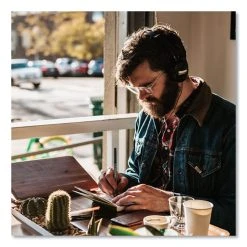 Uniball® ONYX Roller Ball Pen, Stick, Micro 0.5 Mm, Black Ink, Black Matte Barrel, Dozen -Bostitch Shop 738795