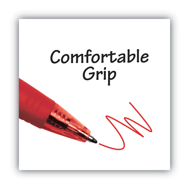 Bic BU3 Ballpoint Pen, Retractable, Bold 1 Mm, Red Ink, Red Barrel, Dozen 7 Bic BU3 Ballpoint Pen, Retractable, Bold 1 Mm, Red Ink, Red Barrel, Dozen - Image 5