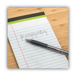 Bic BU3 Ballpoint Pen, Retractable, Medium 1 Mm, Black Ink, Black Barrel, 36/Pack 11 Bic BU3 Ballpoint Pen, Retractable, Medium 1 Mm, Black Ink, Black Barrel, 36/Pack -Bostitch Shop 741737