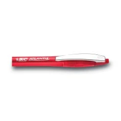 Bic GLIDE Ballpoint Pen, Retractable, Medium 1 Mm, Red Ink, Red Barrel, Dozen -Bostitch Shop 741897