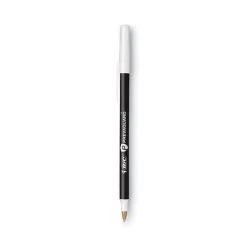 Bic PrevaGuard Ballpoint Pen, Stick, Medium 1 Mm, Black Ink/Black Barrel, Dozen -Bostitch Shop 743890