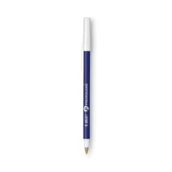 Bic PrevaGuard Ballpoint Pen, Stick, Medium 1 Mm, Blue Ink/Blue Barrel, 8/Pack -Bostitch Shop 743897