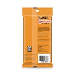 Bic PrevaGuard Ballpoint Pen, Stick, Medium 1 Mm, Black Ink/Black Barrel, 8/Pack -Bostitch Shop 743903