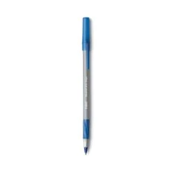 Bic Round Stic Grip Xtra Comfort Ballpoint Pen, Easy-Glide, Stick, Medium 1.2 Mm, Blue Ink, Gray/Blue Barrel, Dozen 9 Bic Round Stic Grip Xtra Comfort Ballpoint Pen, Easy-Glide, Stick, Medium 1.2 Mm, Blue Ink, Gray/Blue Barrel, Dozen -Bostitch Shop 743961