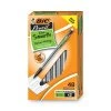 Bic Xtra Smooth Mechanical Pencil Value Pack, 0.7 Mm, HB (#2.5), Black Lead, Clear Barrel, 40/Pack