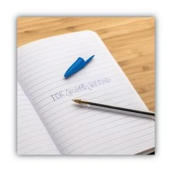 Bic Cristal Xtra Smooth Ballpoint Pen, Stick, Medium 1 Mm, Blue Ink, Clear Barrel, Dozen -Bostitch Shop 744533