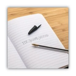 Bic Cristal Xtra Smooth Ballpoint Pen, Stick, Medium 1 Mm, Black Ink, Clear Barrel, Dozen -Bostitch Shop 744537