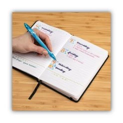 Bic Gel-ocity Quick Dry Gel Pen, Retractable, Medium 0.7 Mm, Assorted Ink And Barrel Colors, 8/Pack -Bostitch Shop 744626