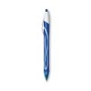 Bic Gel-ocity Quick Dry Gel Pen, Retractable, Fine 0.5 Mm, Blue Ink, Blue Barrel, Dozen -Bostitch Shop 744627
