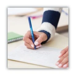 Bic Soft Feel Ballpoint Pen Value Pack, Retractable, Medium 1 Mm, Blue Ink, Blue Barrel, 36/Pack -Bostitch Shop 744690