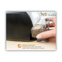 Bostitch QuietSharp Executive Electric Pencil Sharpener, AC-Powered, 4 X 7.5 X 5, Black/Graphite 9 Bostitch QuietSharp Executive Electric Pencil Sharpener, AC-Powered, 4 X 7.5 X 5, Black/Graphite -Bostitch Shop 750467