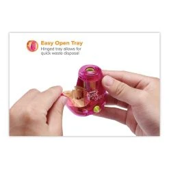 Bostitch Twist-n-Sharp Pencil Sharpener, One-Hole, 3.5 X 1.25 X 5.5, Randomly Assorted Colors, 6/Pack -Bostitch Shop 750969