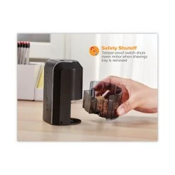 Bostitch Vertical Electric Pencil Sharpener, AC-Powered, 4.5 X 3.75 X 5.5, Black -Bostitch Shop 751187