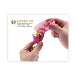 Bostitch Twist-n-Sharp Pencil Sharpener, Two-Hole, 3.91 X 1.5 X 5.88, Randomly Assorted Colors, 6/Pack -Bostitch Shop 751304