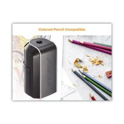 Bostitch Vertical Battery Pencil Sharpener, Battery-Powered, 3 X 3 X 5.13, Black -Bostitch Shop 751313