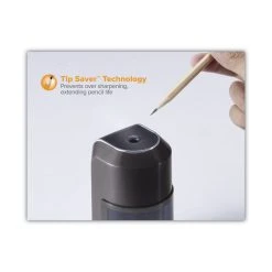 Bostitch Vertical Battery Pencil Sharpener, Battery-Powered, 3 X 3 X 5.13, Black -Bostitch Shop 751344
