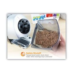 Bostitch Super Pro 6 Commercial Electric Pencil Sharpener, AC-Powered, 6.13 X 10.69 X 9, Gray/Black -Bostitch Shop 751380