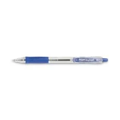 Pilot EasyTouch Ballpoint Pen, Retractable, Medium 1 Mm, Blue Ink, Clear Barrel, Dozen -Bostitch Shop 752043