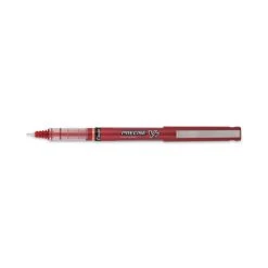 Pilot Precise V7 Roller Ball Pen, Stick, Fine 0.7 Mm, Red Ink, Red Barrel, Dozen 8 Pilot Precise V7 Roller Ball Pen, Stick, Fine 0.7 Mm, Red Ink, Red Barrel, Dozen -Bostitch Shop 752051