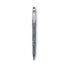 Pilot Precise P-500 Gel Pen, Stick, Extra-Fine 0.5 Mm, Black Ink, Black Barrel, Dozen