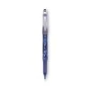 Pilot Precise P-500 Gel Pen, Stick, Extra-Fine 0.5 Mm, Blue Ink, Blue Barrel, Dozen