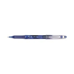 Pilot Precise P-500 Gel Pen, Stick, Extra-Fine 0.5 Mm, Blue Ink, Blue Barrel, Dozen -Bostitch Shop 752059