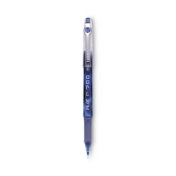 Pilot Precise P-700 Gel Pen, Stick, Fine 0.7 Mm, Blue Ink, Blue Barrel, Dozen