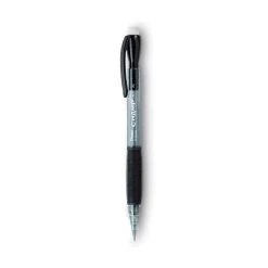 Pentel Champ Mechanical Pencil, 0.5 Mm, HB (#2.5), Black Lead, Translucent Gray Barrel, Dozen