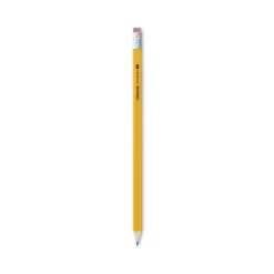 Universal #2 Pre-Sharpened Woodcase Pencil, HB (#2), Black Lead, Yellow Barrel, 24/Pack