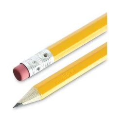 Universal #2 Pre-Sharpened Woodcase Pencil, HB (#2), Black Lead, Yellow Barrel, 24/Pack -Bostitch Shop 753776