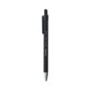 Universal Ballpoint Pen, Retractable, Medium 1 Mm, Black Ink, Black Barrel, Dozen -Bostitch Shop 753949